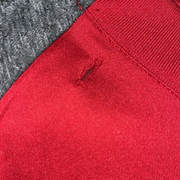 Boston Red Sox MLB Thermabase Stretch Sweatshirt 3/4 Sleeve Warm Up Shirt L Mens - Picture 3 of 7